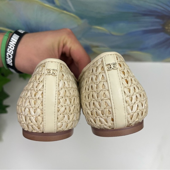 New Sam Edelman Wanda Pointed Toe Flat in Ivory Size 6.5 - Picture 8 of 11